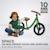 Draisienne Kinderkraft SPACE avec Frein à Main, Roues EVA Increvables, Selle Réglable et Repose-Pieds Antidérapant Blue+Green+Pink 8 - vertbaudet enfant 