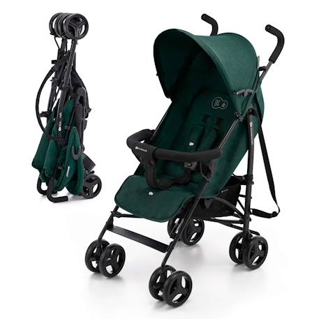 Poussette Parapluie TIK Légère 6,5 kg avec Position Allongée, Roues EVA Amorties et Pliage Compact Beige+Green+Grey+Marron 7 - vertbaudet enfant 