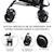 Poussette légère de voyage pliable avec dossier réglable Beige+Green+Grey 11 - vertbaudet enfant 