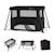 Lit de camping pliant bébé 3 en 1 avec fonction évolutive Black+Grey 1 - vertbaudet enfant 