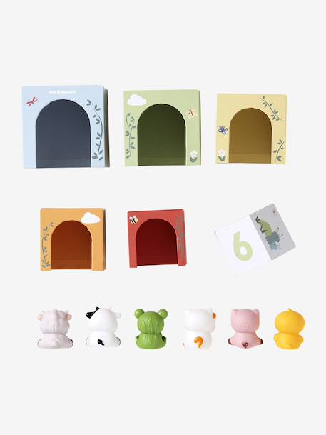 Tour de cubes avec marionnettes à doigts vert 3 - vertbaudet enfant 