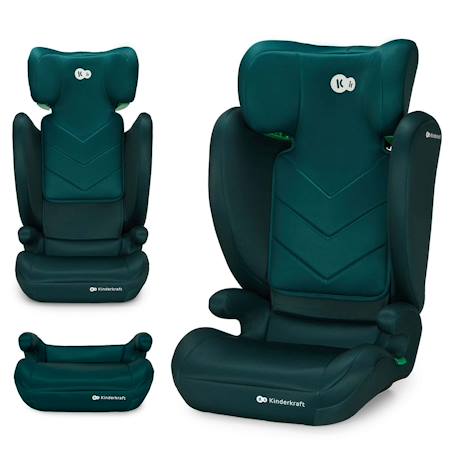 Siège auto enfant i-size 2 en 1 avec appuie-tête réglable Green 1 - vertbaudet enfant 