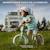 Draisienne enfant design retro roues en mousse impermeable Blue+Mint 8 - vertbaudet enfant 