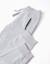 Pantalon jogpant avec poches scellées Bleu foncé+Gris clair+Noir 7 - vertbaudet enfant 
