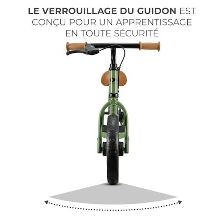 Draisienne Kinderkraft SPACE avec Frein à Main, Roues EVA Increvables, Selle Réglable et Repose-Pieds Antidérapant Blue+Green+Pink 11 - vertbaudet enfant 