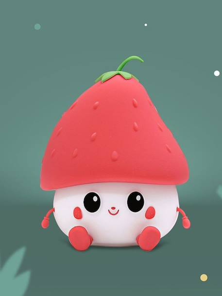 Veilleuse rechargeable fraise blanc 1 - vertbaudet enfant 