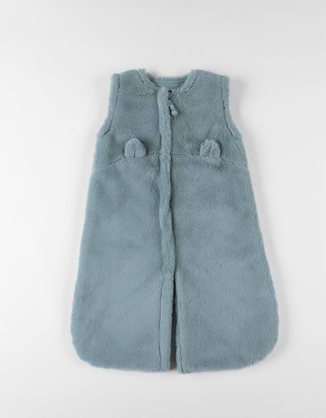 Gigoteuse en fausse fourrure Blanc+Bleu+Rose 10 - vertbaudet enfant 