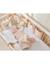 Gigoteuse en mousseline de coton Blanc imprimé+Rose 11 - vertbaudet enfant 