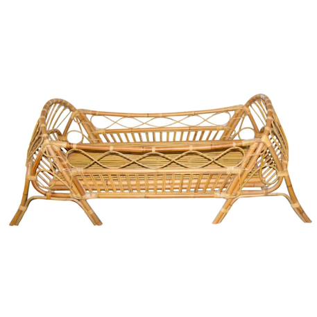 Lit enfant en rotin naturel - june Naturel 4 - vertbaudet enfant 