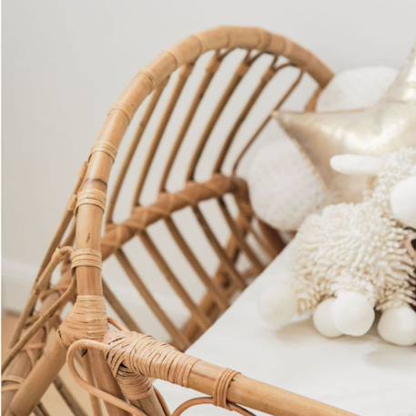 Lit enfant en rotin naturel - june Naturel 3 - vertbaudet enfant 