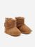 Bottines à scratch Camel+Noir 1 - vertbaudet enfant 
