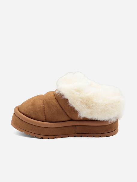 Mocassins à enfiler Camel+Marron+Noir 4 - vertbaudet enfant 
