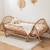 Lit enfant en rotin naturel - june Naturel 1 - vertbaudet enfant 