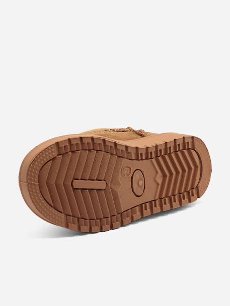 Bottines basses Camel+Noir 159 5 - vertbaudet enfant 
