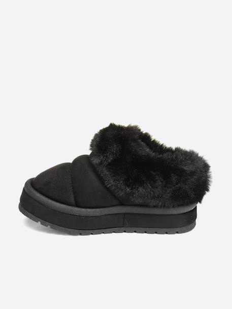 Mocassins à enfiler Camel+Marron+Noir 14 - vertbaudet enfant 