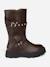 Bottes montantes Marron+Noir 2 - vertbaudet enfant 