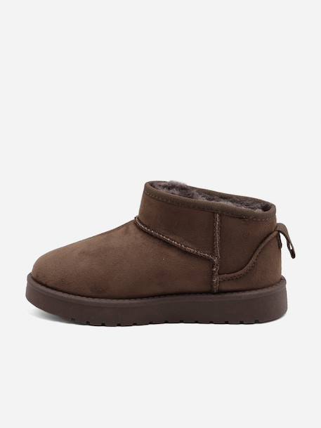 Bottines basses Camel+Marron+Noir 159+Taupe 9 - vertbaudet enfant 
