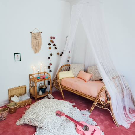 Lit enfant en rotin naturel - june Naturel 6 - vertbaudet enfant 