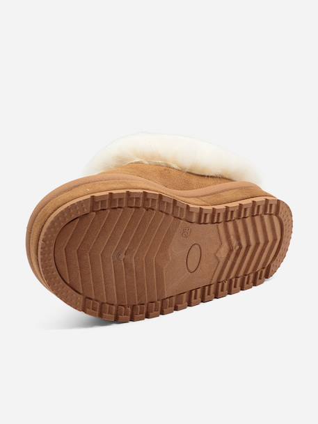 Mocassins à enfiler Camel+Marron+Noir 5 - vertbaudet enfant 