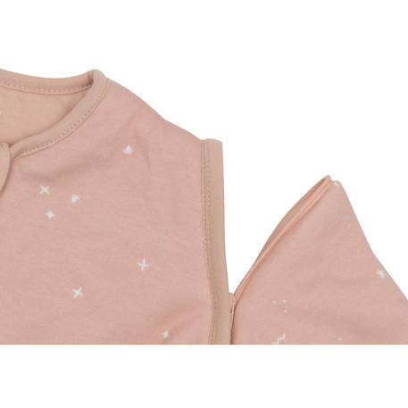 Gigoteuse hiver manches amovibles twinkling tog 3 coton Rose, blanc 5 - vertbaudet enfant 