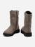 Bottes montantes Marron+Noir+Taupe 13 - vertbaudet enfant 