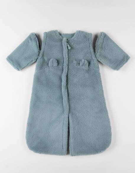 Gigoteuse en fausse fourrure Blanc+Bleu+Rose 7 - vertbaudet enfant 
