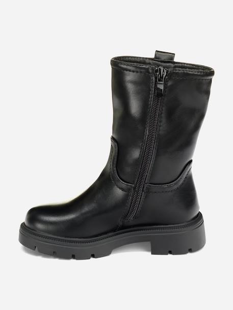 Bottes montantes Marron+Noir+Taupe 9 - vertbaudet enfant 
