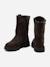 Bottes montantes Marron+Noir+Taupe 3 - vertbaudet enfant 
