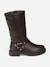 Bottes montantes Marron+Noir 2 - vertbaudet enfant 