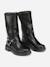 Bottes montantes Marron+Noir 6 - vertbaudet enfant 