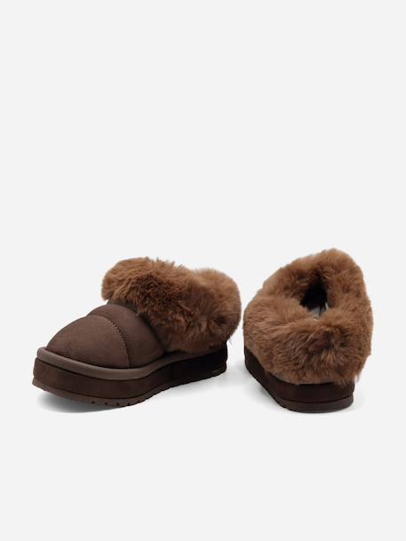 Mocassins à enfiler Camel+Marron+Noir 8 - vertbaudet enfant 