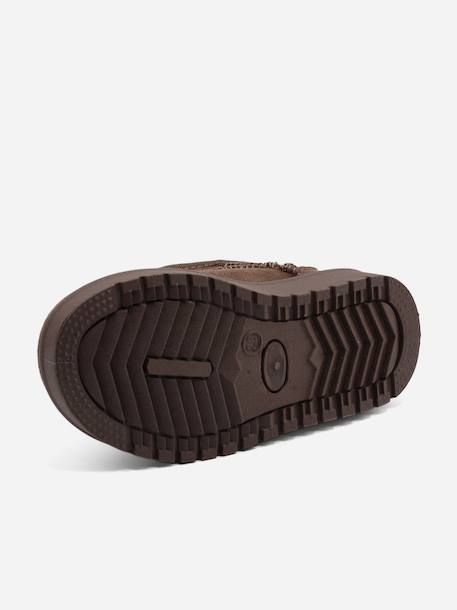 Bottines basses Camel+Marron+Noir 159+Taupe 10 - vertbaudet enfant 