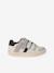 Baskets enfant garçon cuir à scratchs écru+lot blanc 4 - vertbaudet enfant 