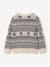 Pull garçon jacquard blanc imprimé 2 - vertbaudet enfant 