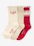 Coffret 3 paires de chaussettes Noël fille Assorties 3 - vertbaudet enfant 