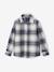 Chemise garçon noël en flanelle à carreaux carreaux blanc 1 - vertbaudet enfant 
