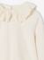 Tee-shirt fille col broderie anglaise écru 4 - vertbaudet enfant 