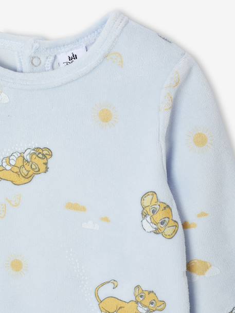 Lot de 2 dors-bien Disney Le Roi Lion en velours bleu ciel + écru 8 - vertbaudet enfant 