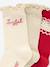 Coffret 3 paires de chaussettes Noël fille Assorties 2 - vertbaudet enfant 