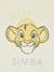 Lot de 2 dors-bien Disney Le Roi Lion en velours bleu ciel + écru 5 - vertbaudet enfant 