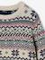 Pull garçon jacquard blanc imprimé 3 - vertbaudet enfant 