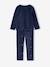 Pyjama velours Noël garçon haut imprimé bas rayé marine 5 - vertbaudet enfant 
