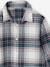 Chemise garçon noël en flanelle à carreaux carreaux blanc 3 - vertbaudet enfant 