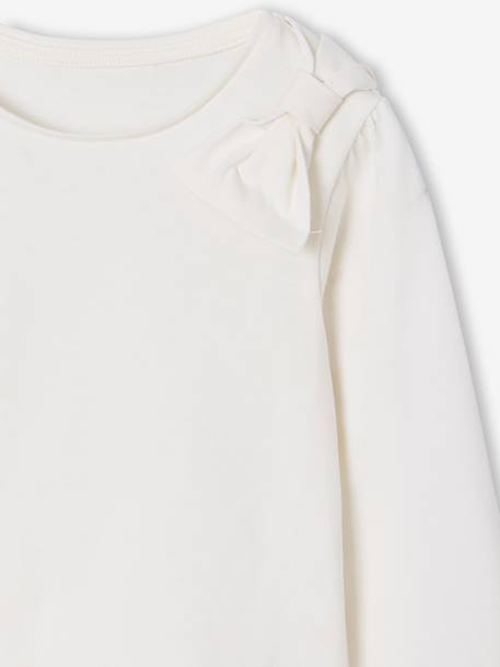 Ensemble fille noël t-shirt et short velours pailleté rouge 6 - vertbaudet enfant 