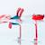 Lot de 3 jouets de bain à ventouse Rose, rouge, bleu 3 - vertbaudet enfant 