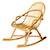Rocking-chair enfant en rotin - june Naturel 2 - vertbaudet enfant 