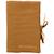 Protège-carnet de santé gaze de coton havane Ocre 1 - vertbaudet enfant 
