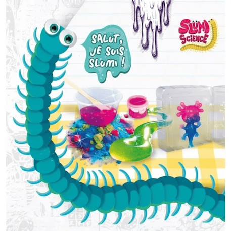 Pocket axolotl - kit scientifique - slumi science - composants magiques, expérience amusante MULTICOLORE 3 - vertbaudet enfant 