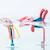 Lot de 3 jouets de bain à ventouse Rose, rouge, bleu 2 - vertbaudet enfant 