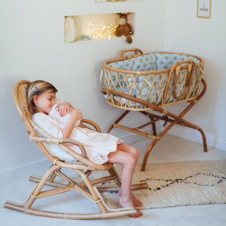 Rocking-chair enfant en rotin - june Naturel 6 - vertbaudet enfant 